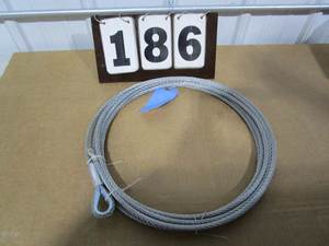 lot 186 image: Winch Cable - 30 ft