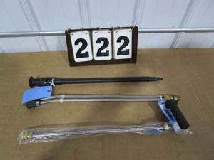 lot 222 image: Pressure Washers Wand Ends - qty 3.