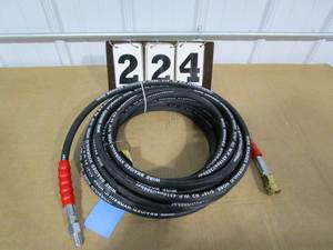 lot 224 image: Steel Braided Rubber Hydraulic Hose