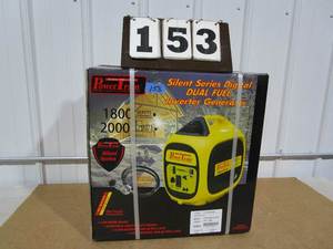lot 153 image: Power Train Silent Series Digital Dual Fuel Invertor Generator