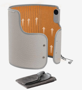 lot 269 image: VEVOR Under Desk Space Heater,Rollable Foot Warmer Portable for Home&Office,Timer & Secure,Quiet for Legs,Ankles,Touch&Remote Control Personal Electric Round Surround Warming Pad,Over-Heat Protection