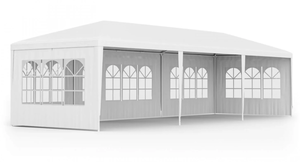 lot 427 image: Costway 10x30 Outdoor Party Wedding Tent Canopy Heavy Duty Gazebo (USED, Maybe Missing Parts Or Pieces)