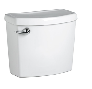 lot 433 image: American Standard 4000.101.020 Cadet 3 Flowise 1.28 Gpf 12-inch Rough In Toilet Tank for Concealed Trap Bowl, White