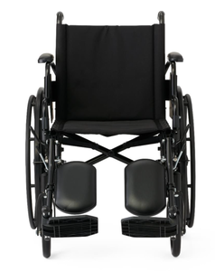 lot 440 image: Medline Guardian K4 Wheelchair with Desk-Length Arms and Elevating Footrests 20in Seat 300lbs 1Ct