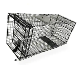 lot 474 image: 42 in. Collapsible Large Live Animal Cage Trap