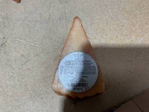 lot 230 image: LOT OF 10 THRESHOLD UNSCENTED Pumpkin Pie Slice Wax Figural Candle