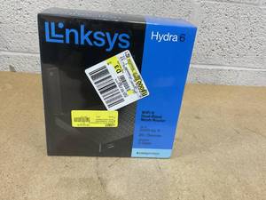 lot 150 image: Linksys MR20EC (MR2000)  Dual-Band Mesh WiFi 6 Router  3.0 (AX3000) Speeds  Connect 25 Devices  2,000 Sq Ft Coverage