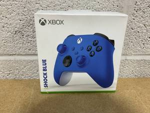 lot 154 image: Microsoft - Xbox Wireless Controller for Xbox Series X, Xbox Series S, Xbox One, PCs, and Cloud-Enabled Devices - Shock Blue