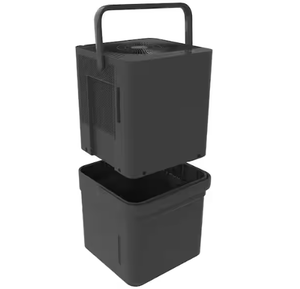 lot 5 image: Midea 50 pt. Cube Dehumidifier with Pump up to 4,500 sq. ft. Most Efficient for Basement or Bedroom in Gray