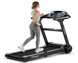 lot 39 image: 2.25HP Folding Treadmill with Bluetooth Speaker