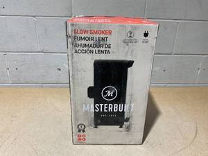 lot 14 image: Masterbuilt Slow Smoker Model MB20100112