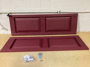 lot 360 image: Mid America Raised Panel Vinyl Shutters 14.75in x47in Wide (1 Pair) M00021435078