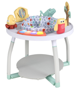 lot 347 image: Costway 5-in-1 Baby Activity Center Interactive Bounce Seat with Removable Toys