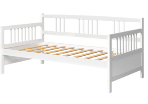 lot 370 image: Costway Modern Twin Size Daybed Frame with Wooden Slats Support