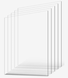 lot 489 image: VEVOR PETPlexiglass Sheets, 5-Pack Plastic Sheet, 24 x 36 Inch 0.04 Inch Thick Transparent Clear Flexible Plastic Panels for Craft, Replacement Picture Frame Glass, DIY Display Project, Easy to Cut