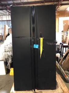 lot 21 image: 36 in. W x 81 in. H x 24 in. D 20-Gauge  Freestanding Garage Storage Cabinet damaged on Top see pictures