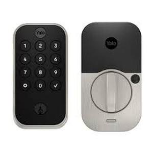 Yale Assure Lock 2 – Satin Nickel Smart Lock for Front Door with Keypad and Adjustable Entry Codes (No Wi-Fi) and Deadbolt – Secure Keyless Entry Door Lock  Customer Returns See Pictures