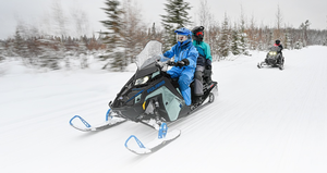 3 Nights Winter Lodge Stay, 2x Polaris Snowmobiles Rental 48H (February 8-11, 2026)
