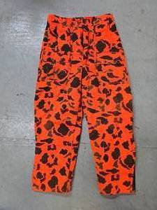 lot 14 image: Heavy orange hunting pants