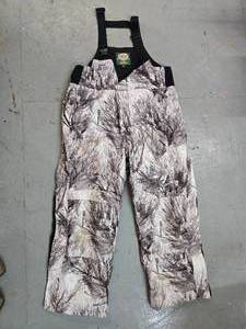 White camo coveralls