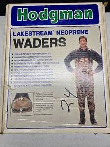 lot 12 image: Waders, size 11 boot, XL waders