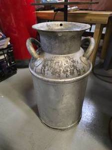 Small Milk can 19" tall