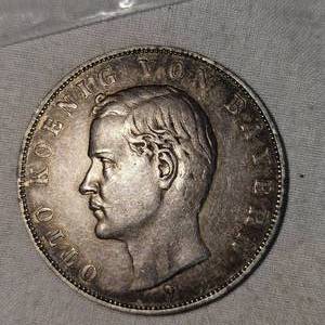 lot 45 image: 1912 Ferman States Silver Coin