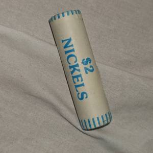 lot 46 image: Unsearched Roll Buffalo Nickels