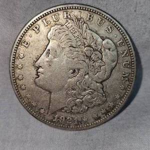 lot 53 image: 1921 D Morgan $1