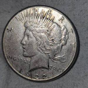 lot 85 image: 1922 Piece $1