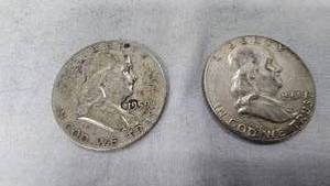 1959,1964 Franklin Halfs, 50c