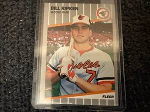 lot 1 image: Bill Ripken Error Card