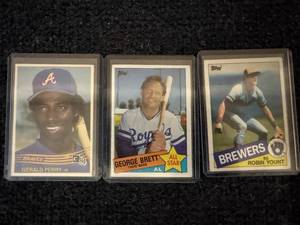 lot 8 image: Gerald Perry, George Brett, And Robin Yount