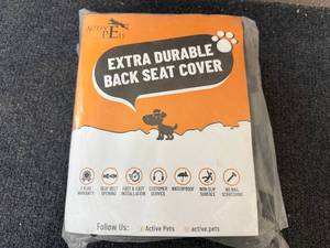 lot 57 image: Active Pets Durable Back Seat Pet Cover