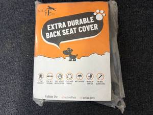 lot 58 image: Active Pets Durable Back Seat Pet Cover