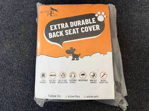 lot 59 image: Active Pets Durable Back Seat Pet Cover