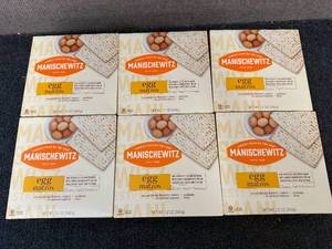 lot 142 image: 6 Boxes Of Egg Matzos