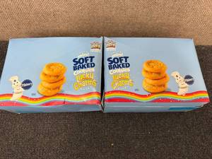 lot 164 image: 2 Boxes Of Lucky Charms Soft Baked Cookies