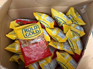 lot 212 image: 20 Bags Of Rold Gold Pretzels
