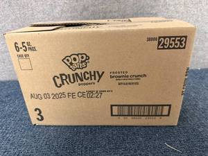 lot 214 image: 6 Packs Of Pop Tarts Crunchy Poppers