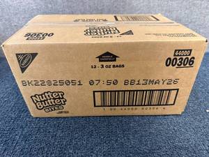 lot 175 image: 12 Bags Of Nutter Butter Bites