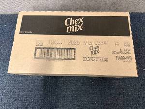 lot 118 image: 6 Bags Of Bold Party Chex Mix