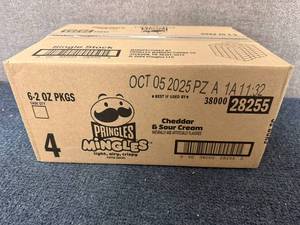 lot 124 image: 6 Packs Of Pringles Mingles
