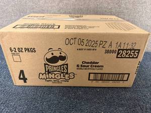 lot 165 image: 6 Packs Of Pringles Mingles
