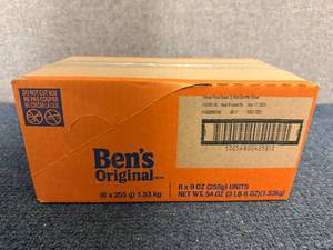 lot 106 image: 6 Pack Of Uncle Bens Burrito Bowls