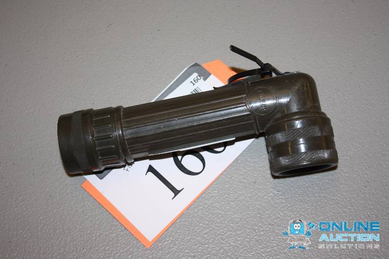 lot 160 image: Fulton G.I. Flashlight Made In U.S.A.