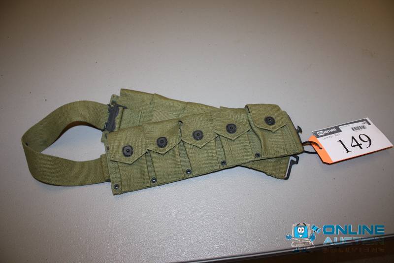 lot 149 image: Miscellaneous Cartridge Belt.