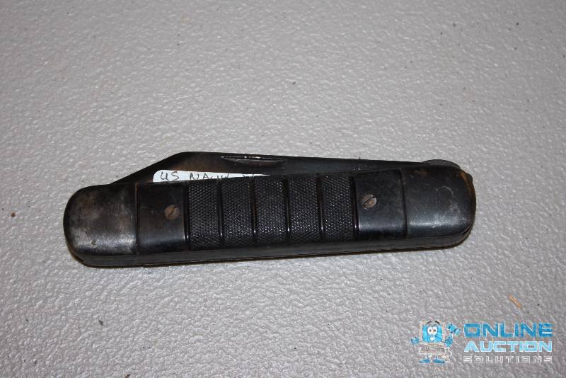 lot 92 image: U.S. Navy Survival Knfie United G.R. Mich.
