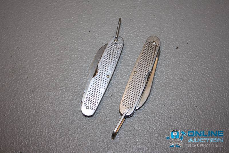 lot 97 image: Lot of (2) U.S. Camillus Key-Chain Bottle OpenerUtility Tool 19891988.