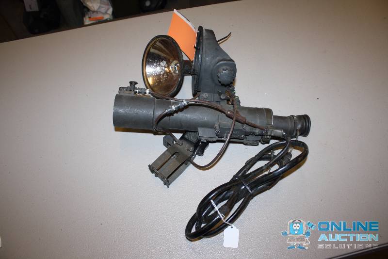lot 18 image: M1 Carbine Night Scope For Parts.
